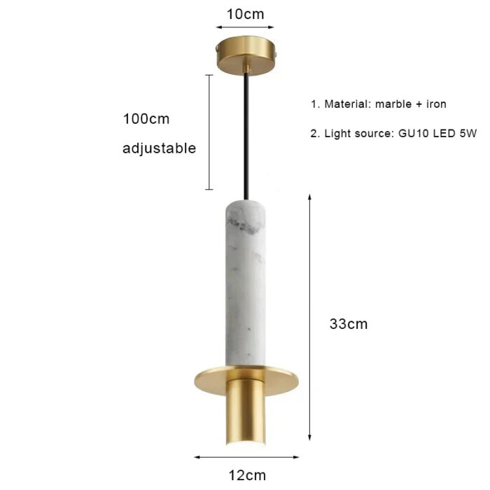 Suspension DEMIRCI en blanc – Image 7