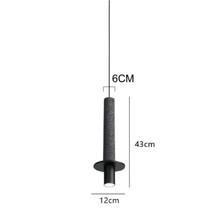 Suspension DEMIRCI en noir – Image 7