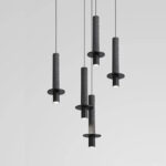 Suspension DEMIRCI en noir – Image 3