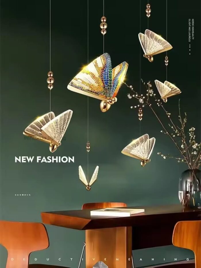 Suspension PAPILLON en couleur – Image 8