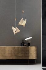 suspension PAPILLON blanc – Image 2