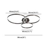 Plafonnier CAVUS Led BK – Image 5