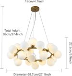 Lustre PIROKA 25 boules GD – Image 6