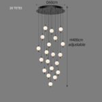 Suspension CASCADA 13 boules – Image 5