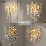 Applique murale en cristal