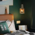 Suspension Glass en marbre naturel et verre champagne - Image 5