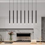 Suspension Slim cylindrique à Led intégrée – Image 8
