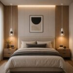 Suspension Glass en marbre naturel et verre champagne - Image 10