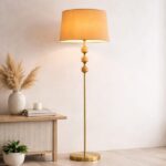 Lampadaire Soft à chapeau au design contemporain