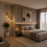 Pack de 3 suspensions design en verre champagne - Image 4