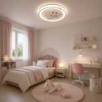 Plafonnier Décoratif Licorne pour Chambre Enfant Fille