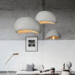 Suspension Wabi blanche au design moderne – Image 4