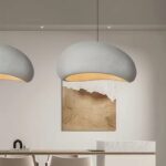 Suspension Wabi blanche au design moderne – Image 9
