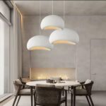 Suspension Wabi blanche au design moderne – Image 6