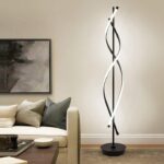 Lampadaire Infinix moderne en noir à led – Image 3